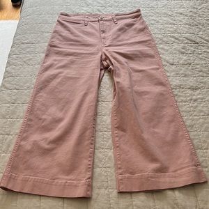 Madewell emmett wide leg pants